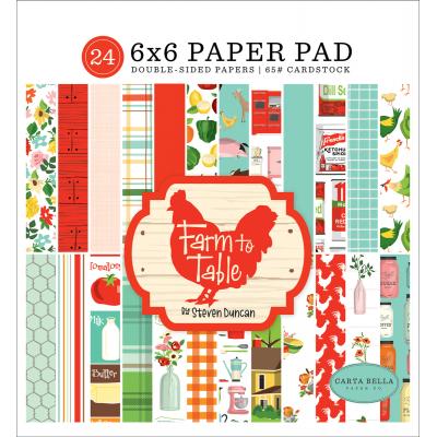 Carta Bella Farm To Table Designpapier  - Paper Pad